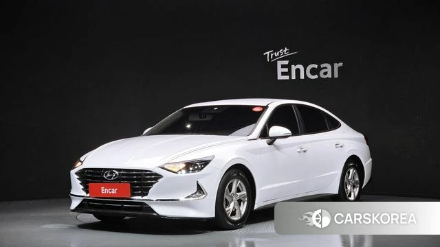 Hyundai Sonata (DN8) 2019 Белый из Кореи