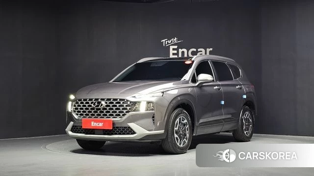 Hyundai The New Santa Fe 2022 Серый из Кореи