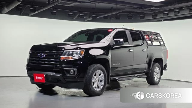 Chevrolet (GM Daewoo) Real New Colorado 2021 Черный из Кореи