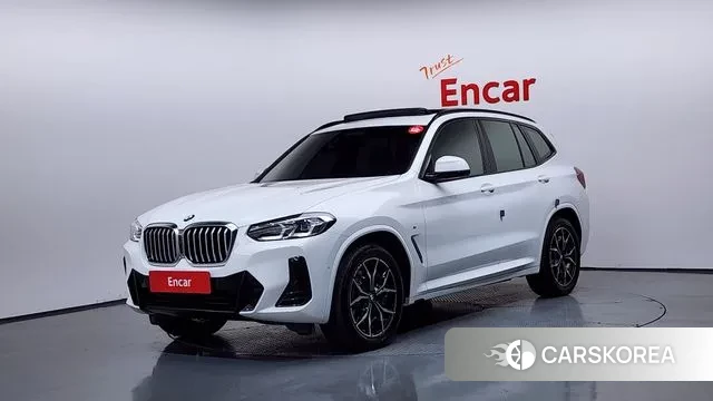 BMW X3 (G01) 2024 Белый из Кореи