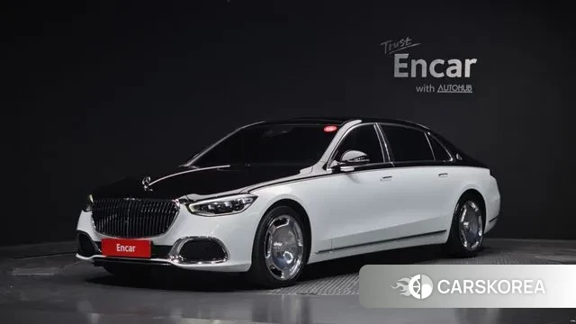 Mercedes-Benz S-Class W223 2022 Белый двухцветный из Кореи