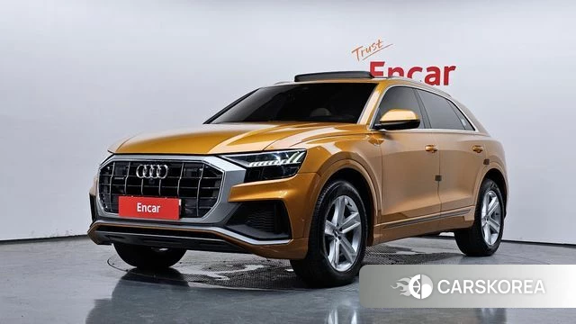 Audi Q8 (4M) 2021 Золотой из Кореи