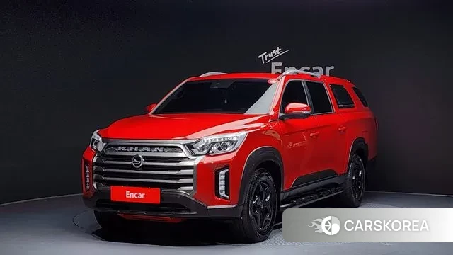 Ssangyong The New Rexton Sports Cannes 2021 Красный из Кореи