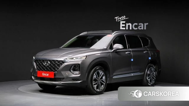 Hyundai Santa Fe TM 2020 Серый из Кореи