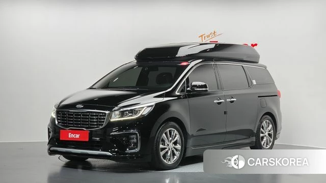 Kia The New Carnival 2019 Черный из Кореи