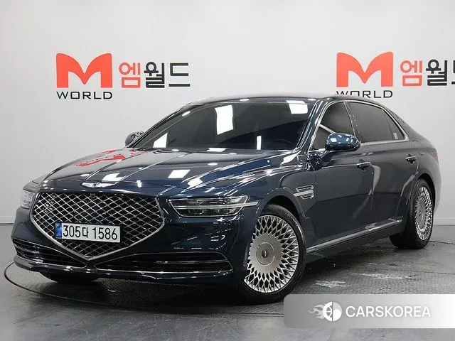 Genesis G90 2021 Синий из Кореи