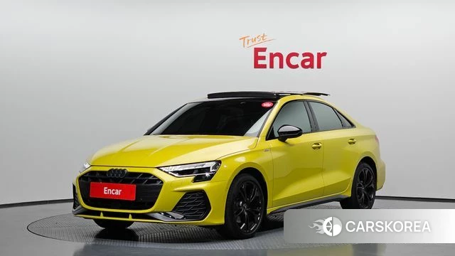 Audi A3 (8Y) 2025 Желтый из Кореи