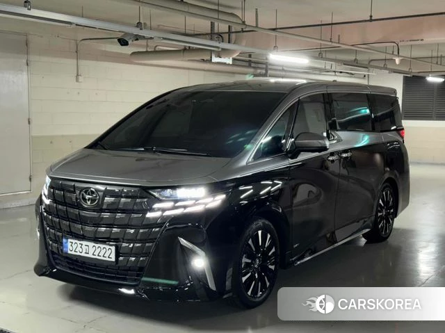 Toyota Alphard 4th Generation 2025 Черный из Кореи