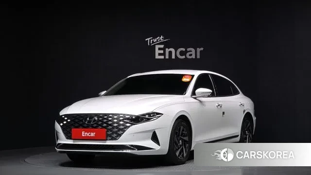 Hyundai The New Grandeur IG Hybrid 2022 Белый из Кореи