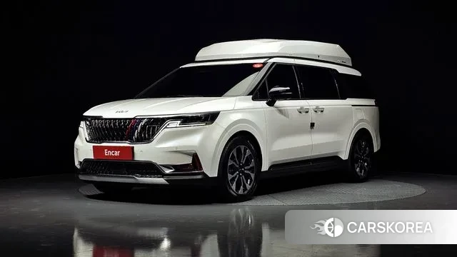 Kia Carnival 4th generation 2021 Белый из Кореи