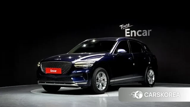 Genesis GV70 2021 Синий из Кореи