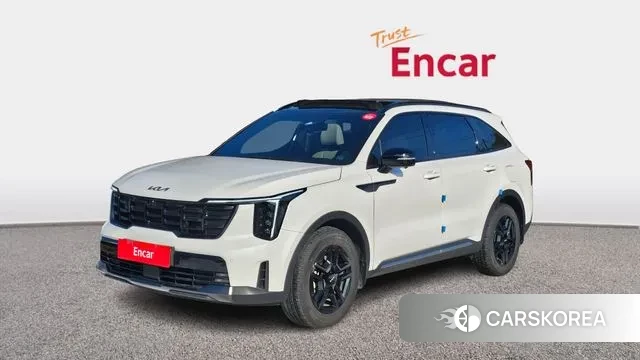 Kia The New Sorento 4th Generation 2023 Белый из Кореи