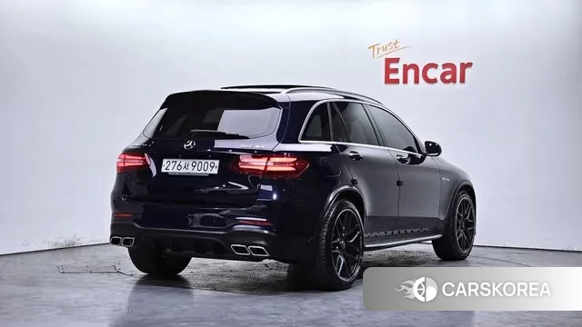 Mercedes-Benz GLC-Class X253 2019 Синий из Кореи