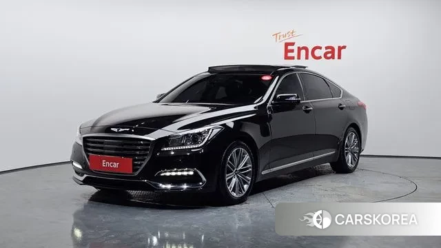 Genesis G80 2018 Черный из Кореи