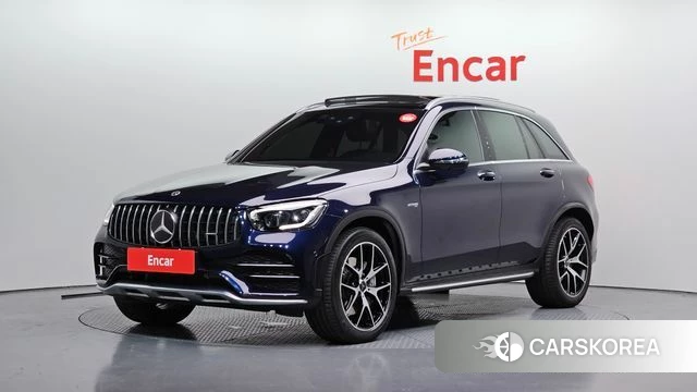 Mercedes-Benz GLC-Class X253 2022 Синий из Кореи