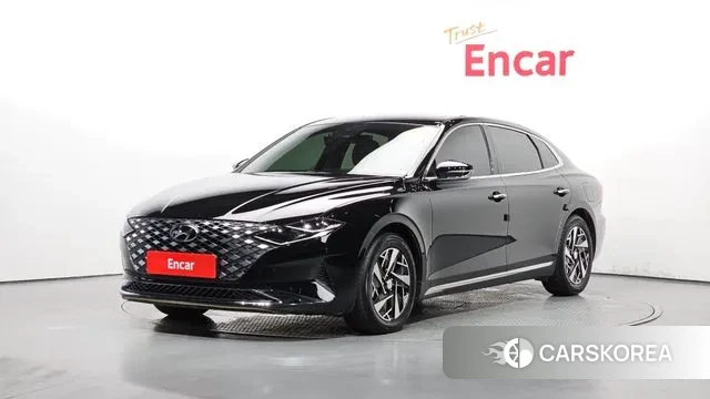 Hyundai The New Grandeur IG Hybrid 2022 Черный из Кореи