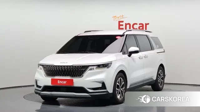 Kia Carnival 4th generation 2021 Белый из Кореи