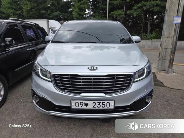 Kia All New Carnival 2018 Серебряный из Кореи