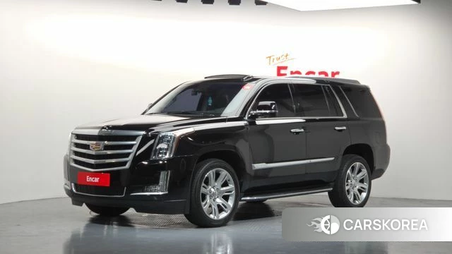 Cadillac Escalade 2018 Черный из Кореи