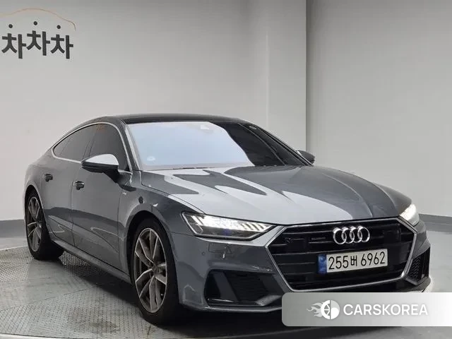Audi A7 (4K) 2021 Серый из Кореи