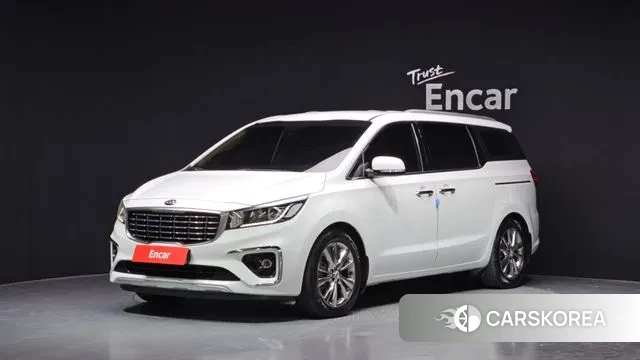 Kia The New Carnival 2019 Белый из Кореи