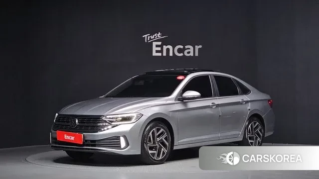 Volkswagen 7th Generation of Jetta 2022 Серебряный из Кореи