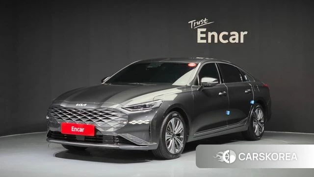 Kia K8 Hybrid 2022 Серый из Кореи