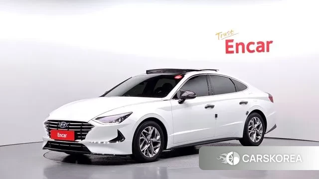 Hyundai Sonata (DN8) 2020 Белый из Кореи
