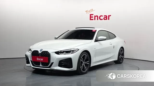 BMW 4 Series (G22) 2022 Белый из Кореи