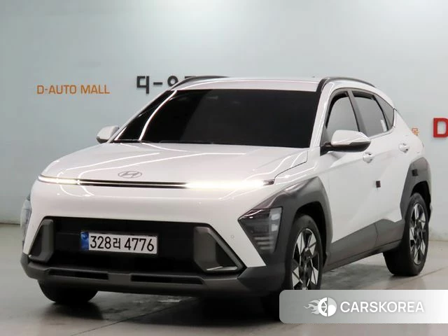 Hyundai The New Kona Hybrid 2023 Белый из Кореи