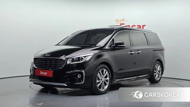 Kia The New Carnival 2018 Черный из Кореи