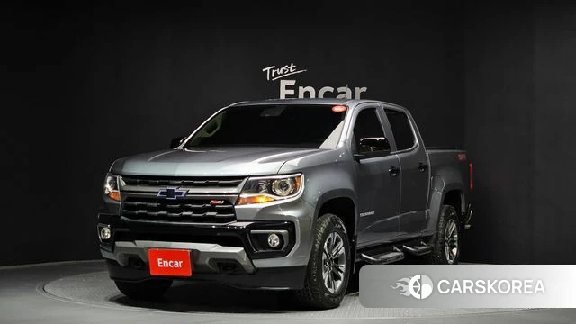 Chevrolet (GM Daewoo) Real New Colorado 2021 Серый из Кореи