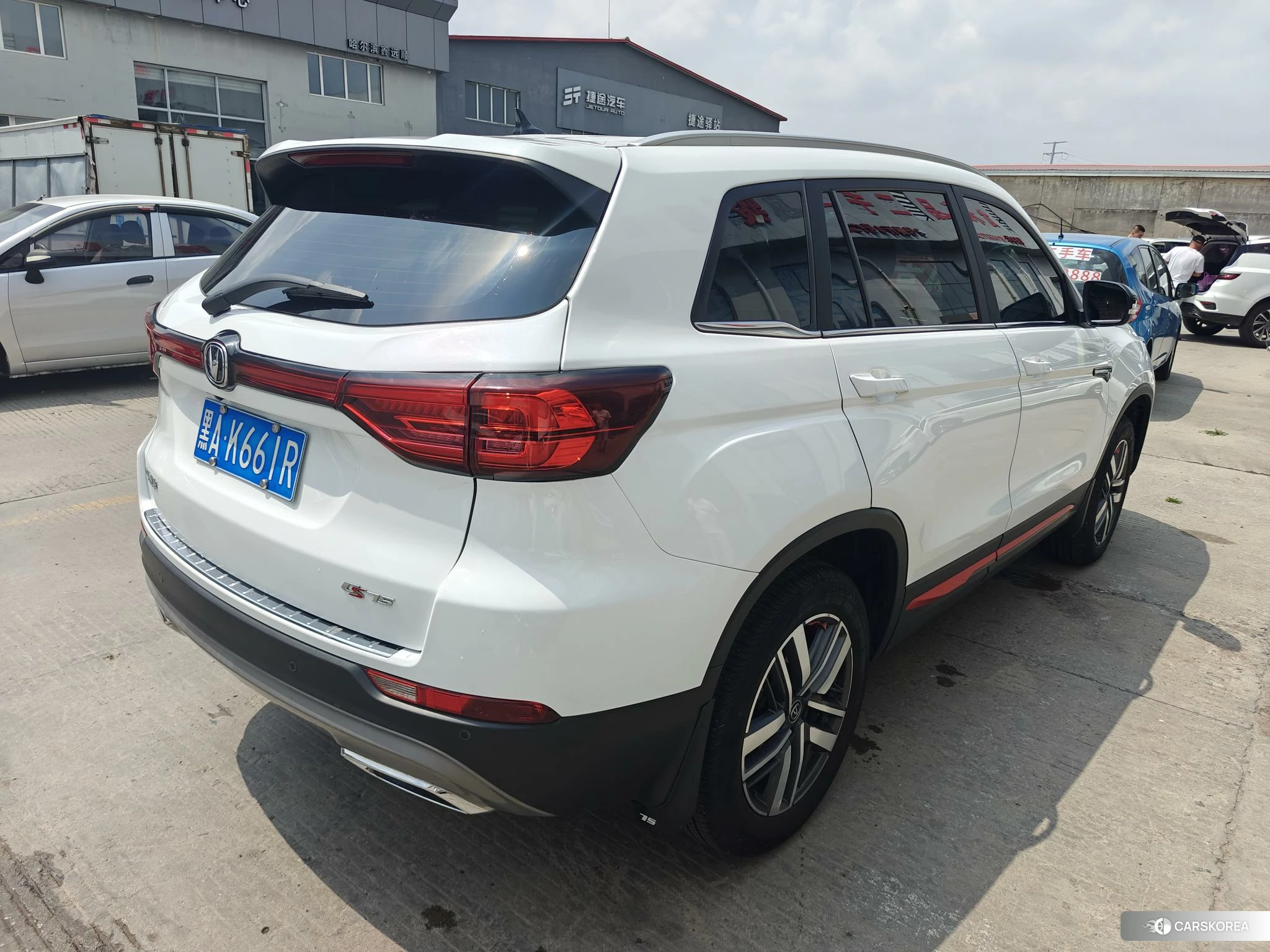 Chang'an CS75 2021 Белый из Китая