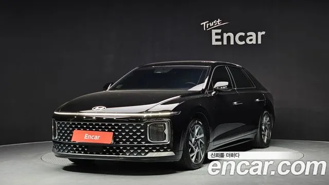 Hyundai Grandeur (GN7) 2023 Черный из Кореи