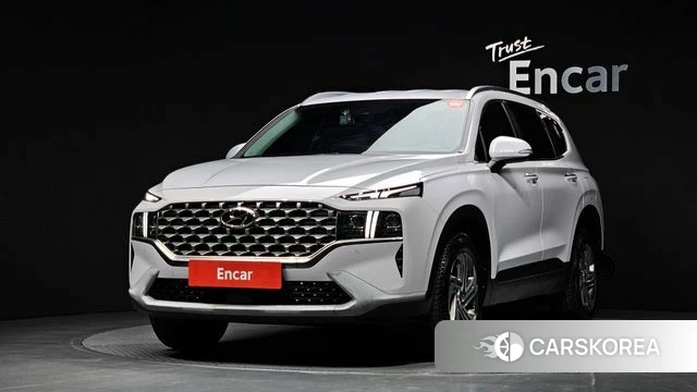 Hyundai The New Santa Fe 2022 Белый из Кореи