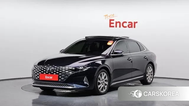 Hyundai The New Grandeur IG Hybrid 2021 Синий из Кореи