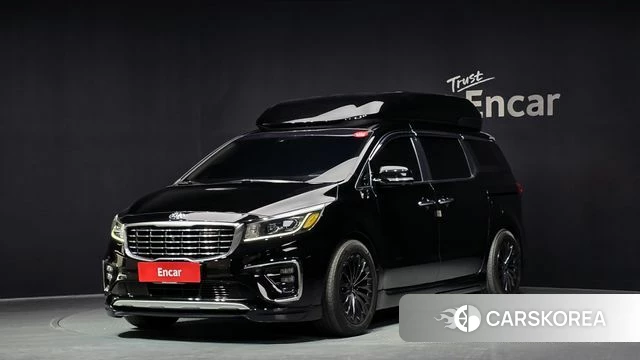 Kia The New Carnival 2019 Черный из Кореи