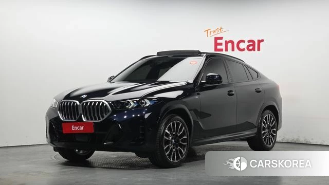 BMW X6 (G06) 2025 Черный из Кореи