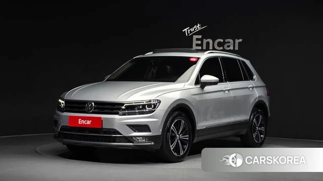 Volkswagen Tiguan second Generation 2018 Серебряный из Кореи