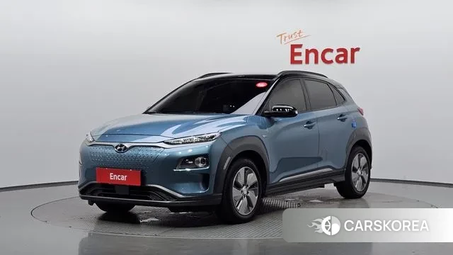 Hyundai Kona Electric 2019 Синий из Кореи