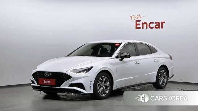 Hyundai Sonata (DN8) 2022 Белый из Кореи