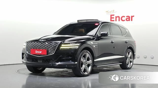 Genesis GV80 2021 Черный из Кореи