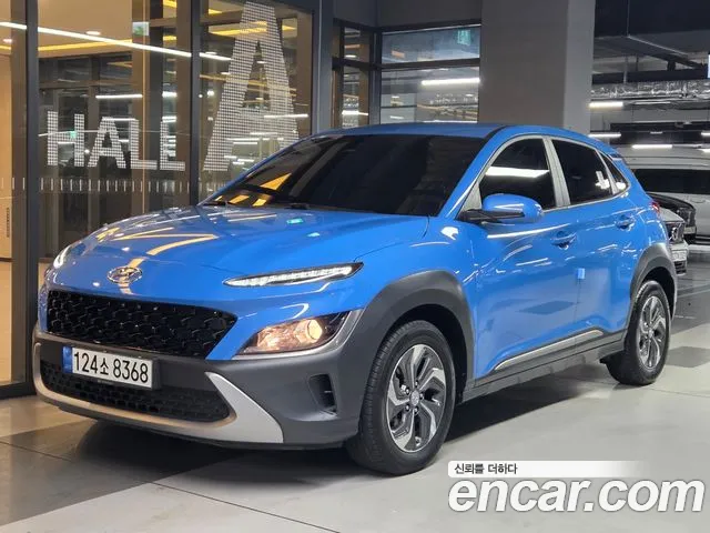 Hyundai The New Kona Hybrid 2020 Синий из Кореи