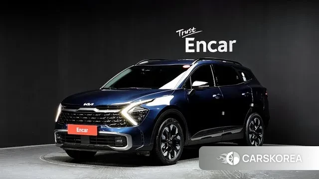 Kia Sportage 5th Generation 2021 Синий из Кореи