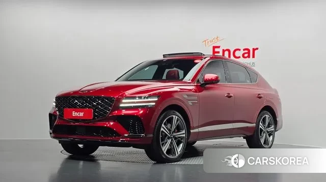 Genesis GV80 Coupe 2024 Красный из Кореи