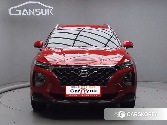 Hyundai Santa Fe TM 2019 Красный из Кореи