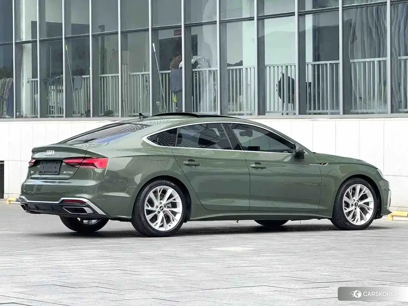 Audi A5 2020 Зеленый из Китая