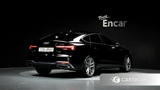 Audi A5 (F5) 2021 Черный из Кореи
