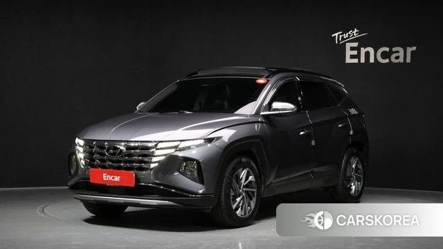 Hyundai Tucson Hybrid (NX4) 2021 Серый из Кореи