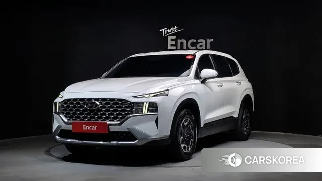 Hyundai The New Santa Fe 2022 Белый из Кореи
